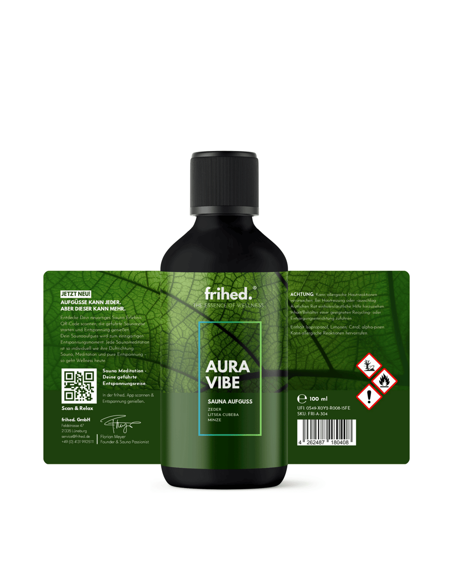 Saunaaufguss Aura Vibe – Zeder, Minze & Litsea Cubeba, Produktbild 4
