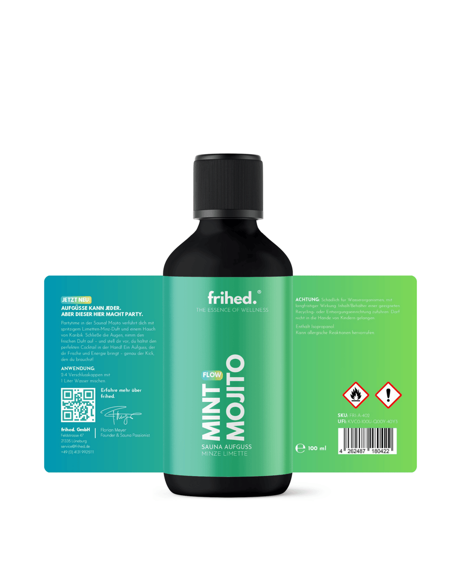 Saunaaufguss Mint Mojito – Limette & Minze, Produktbild 4