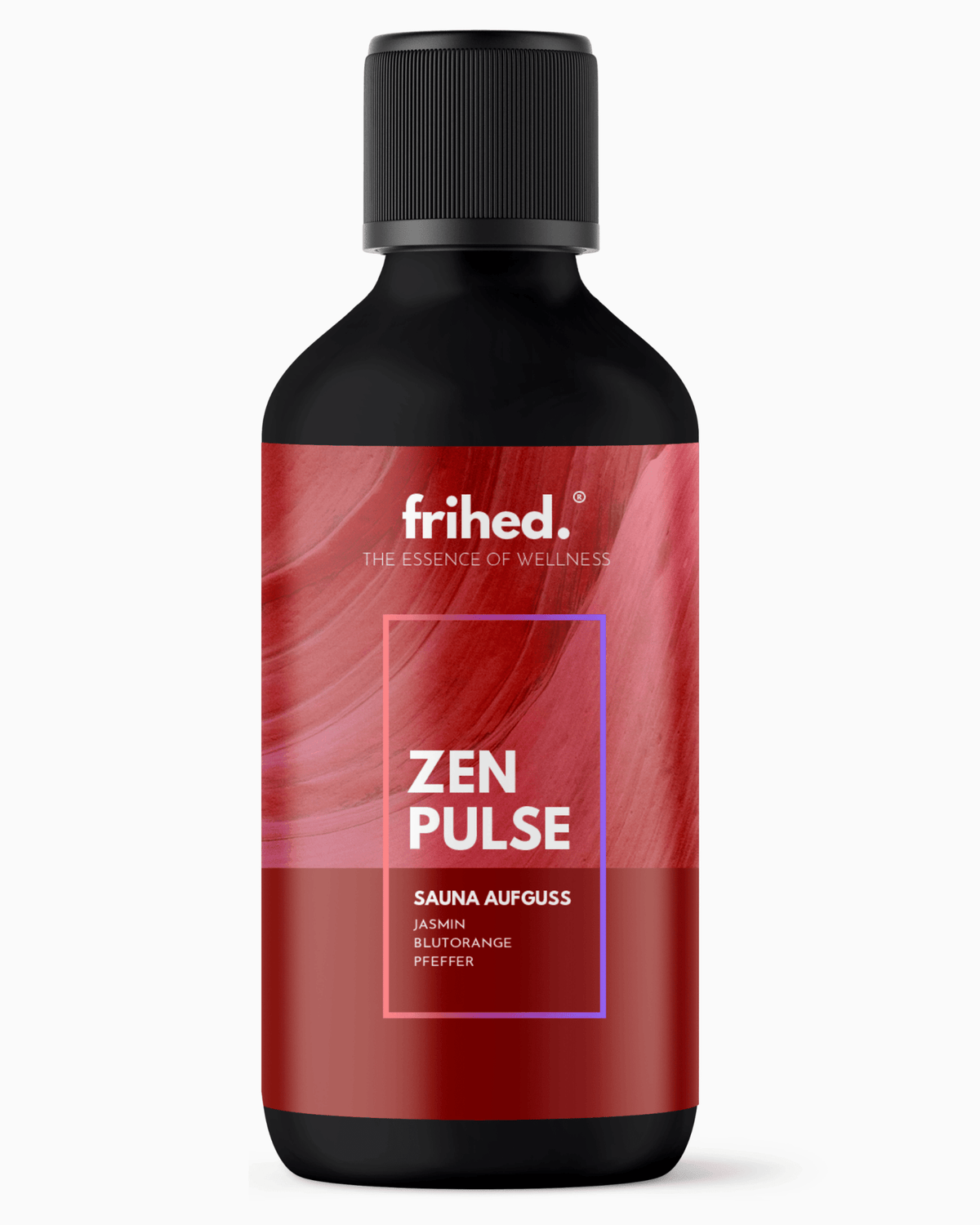 Saunaaufguss Zen Pulse – Jasmin, Blutorange & Pfeffer
