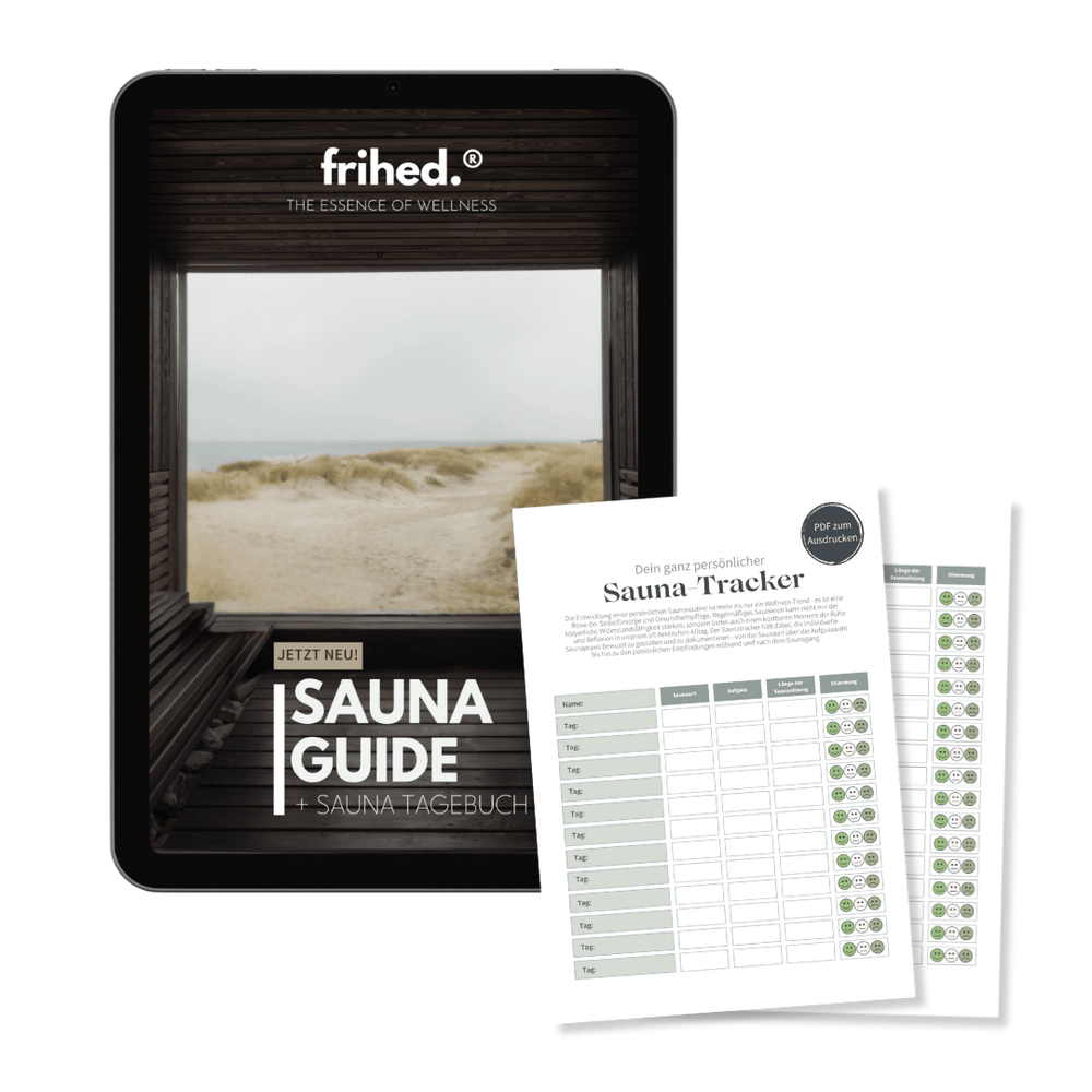 Saunaguide mit Tagebuch - frihed. GmbH