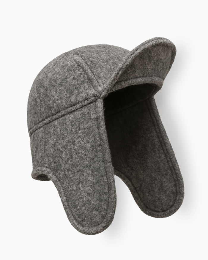 Saunamütze Pro stone aus Wollwalk