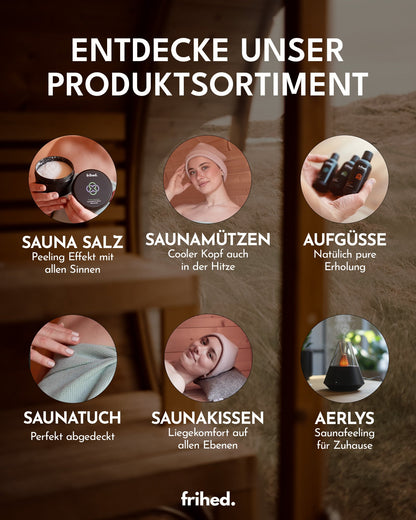 Saunasalzstein Massagekugel - frihed. GmbH