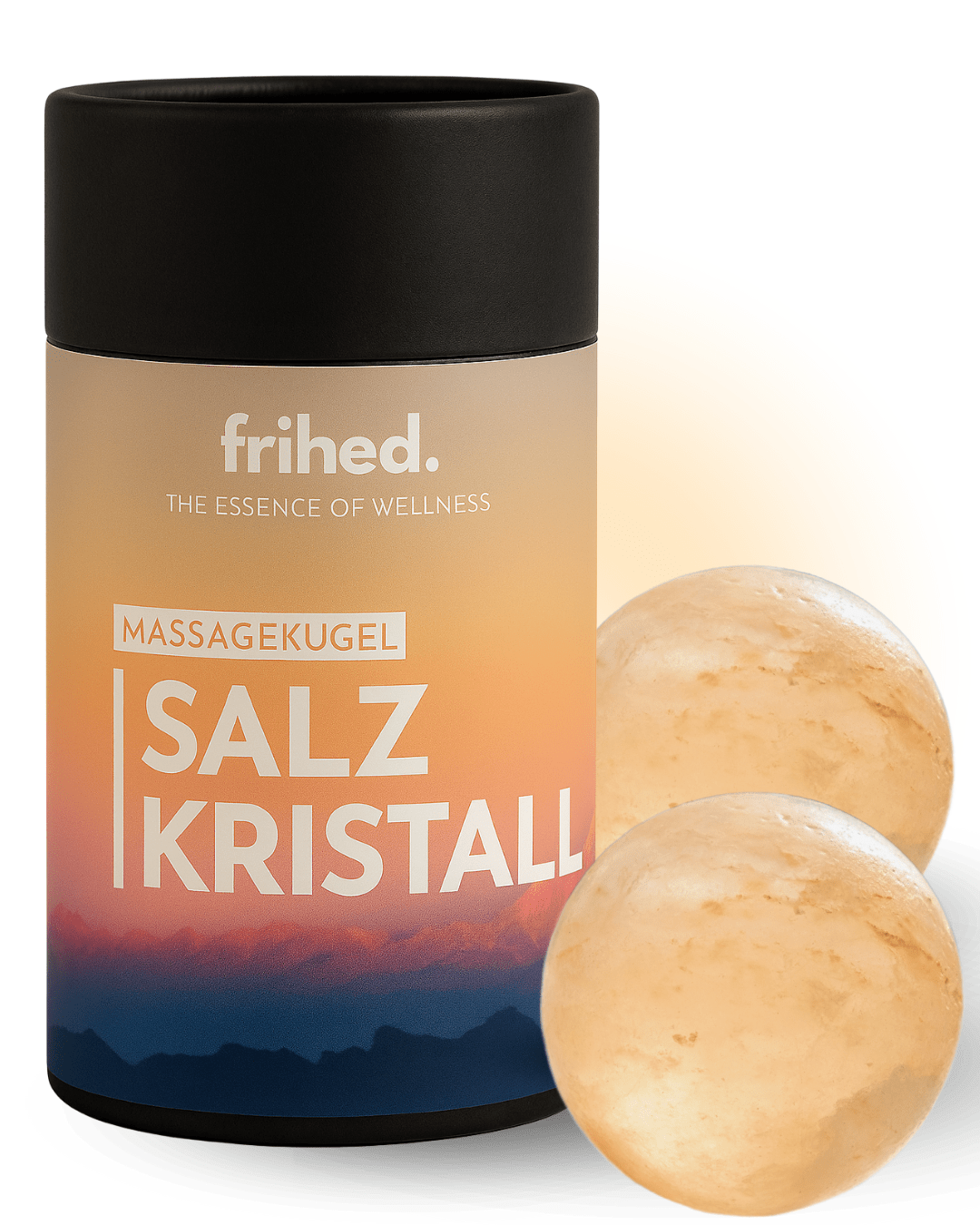 Saunasalzstein Massagekugel - frihed. GmbH
