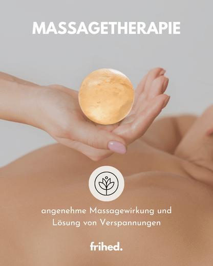 Saunasalzstein Massagekugel - frihed. GmbH