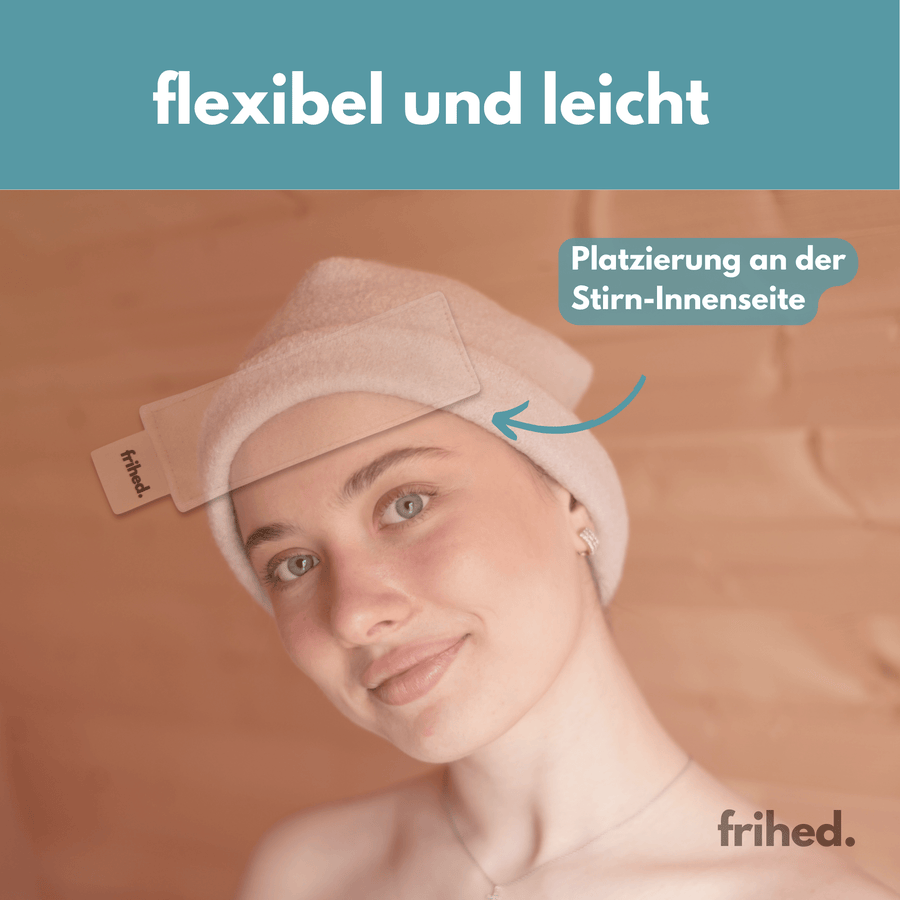 Stirnpad für die Saunamütze, Produktbild 4