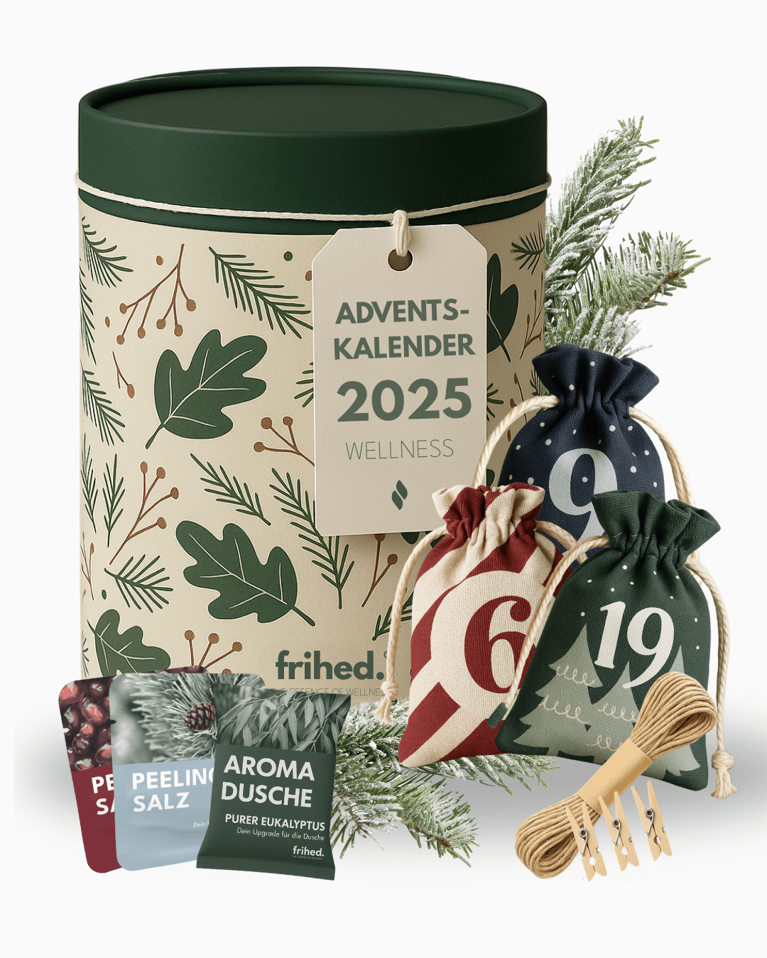Wellness Adventskalender 2025 - frihed. GmbH